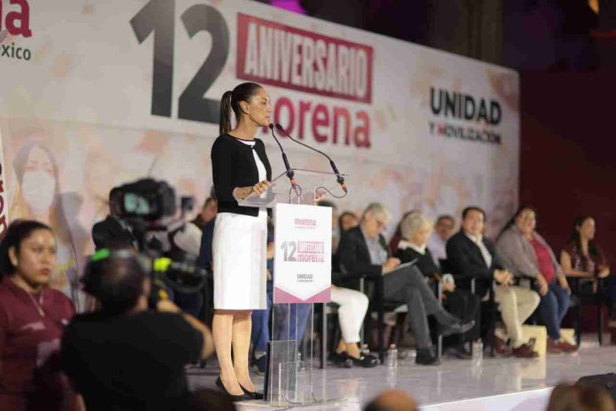 “El mejor homenaje que podemos hacer ahora es ganar el 2024”: Recuerda Claudia Sheinbaum a estudiantes del 68 en aniversario 12 de Morena