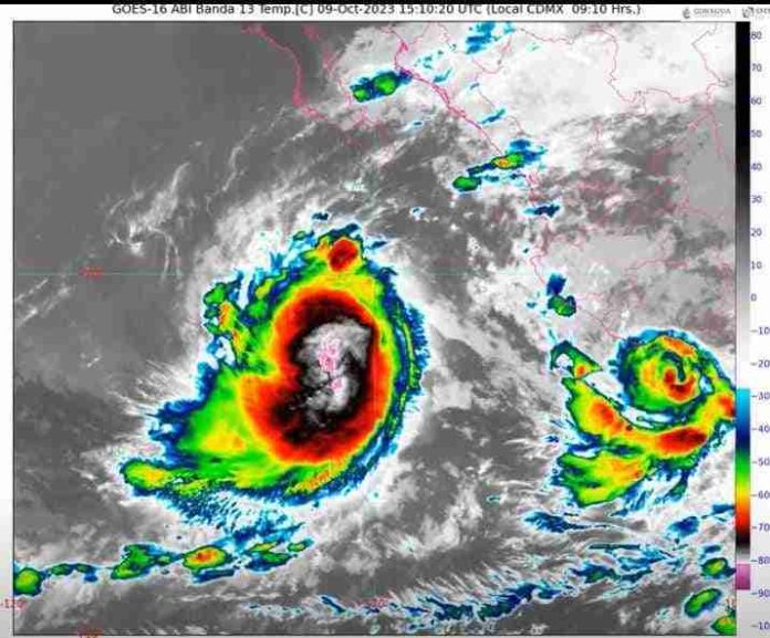 Tormenta Tropical Max se localiza muy cerca de la línea de costa de Guerrero y Michoacán