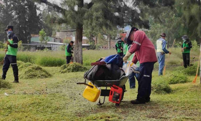 Morelia brilla con jornadas de limpieza simultaneas en colonias Lomas Del Valle y Punhuato