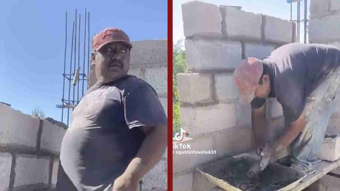 Albañiles construyen habitación y olvidan hacer la puerta
