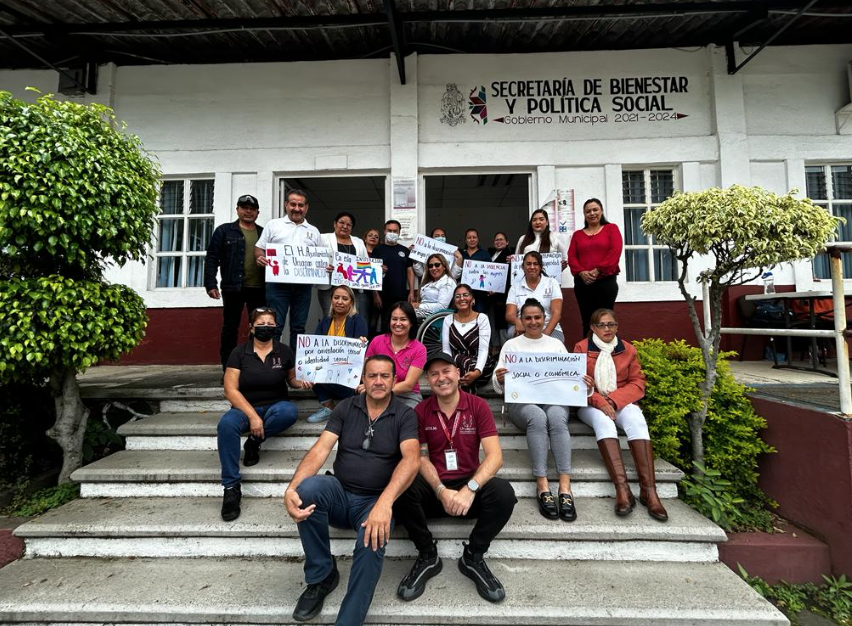 Gobierno Municipal conmemora el Día Estatal contra la Discriminación Gobierno Municipal conmemora el Día Estatal contra la Discriminación