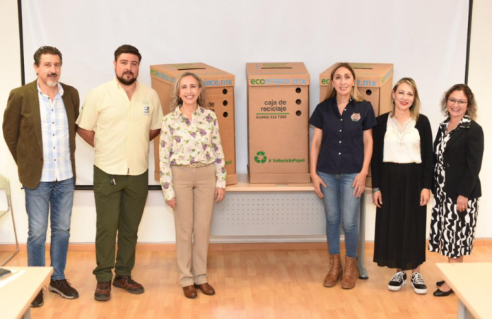 UMSNH apuesta al cuidado del medio ambiente; realizará gestión responsable de residuos de papel y cartón