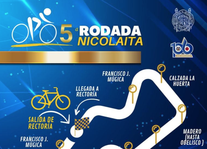 Se agotó el préstamo de bicicleta para la Rodada Nicolaita; si cuentas con una, te esperamos