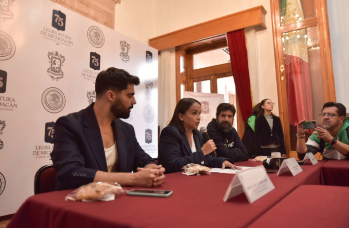 Anuncia Andrea Villanueva el inicio de las grabaciones del documental “Los Chavales de Morelia”