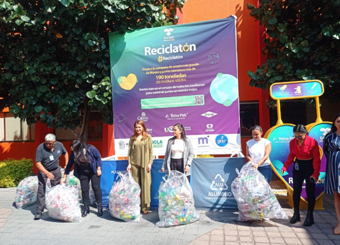 Para la edición número 4 del Reciclatón 2023, esperan más de 190 toneladas como meta este año