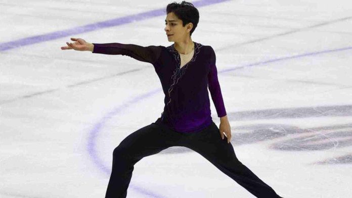 El patinador Donovan Carrillo gana medalla de plata con patines prestados