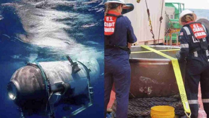 Recuperan más restos del submarino Titan y presuntos restos humanos