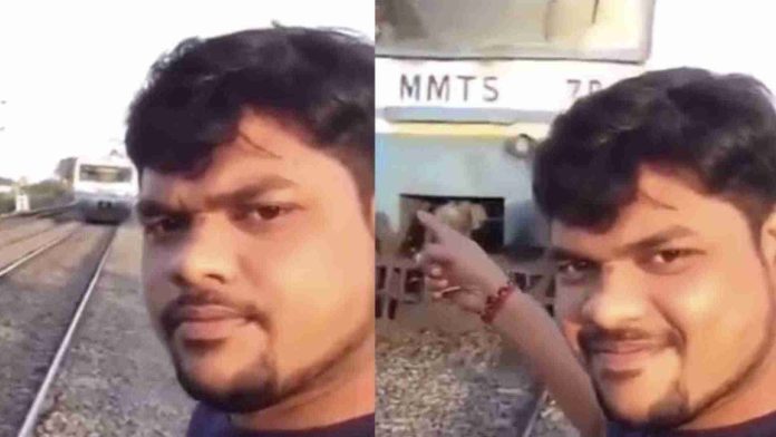 Tren arrolla a joven que grababa video para TikTok