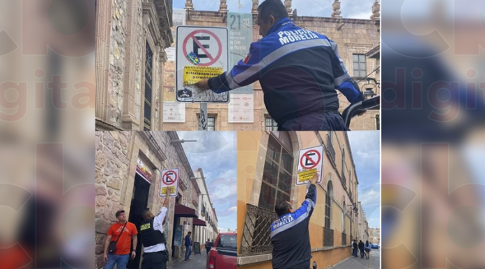 Permitirán estacionarse en lugares prohibidos del Centro de Morelia por temporada de festivales