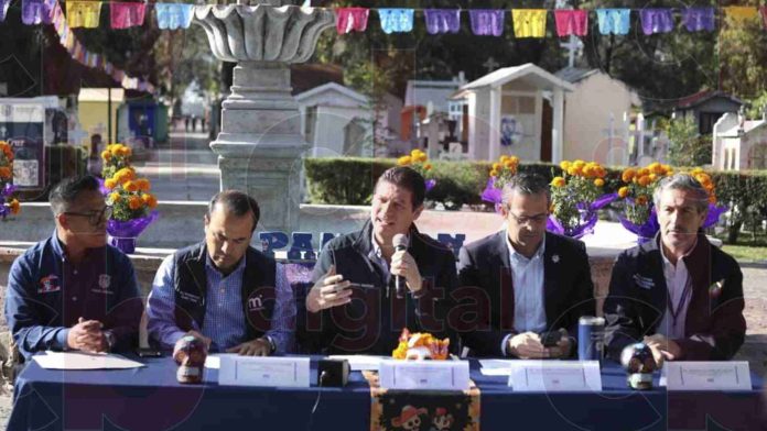 Todo listo para recibir a más de 100 mil personas en los panteones de Morelia el 1 y 2 de noviembre