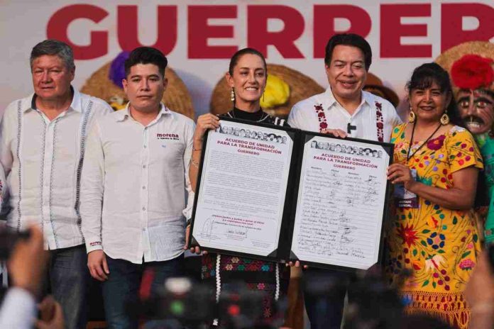’’Que se oiga en Guerrero, que se oigan en todo México y que se oiga en todo el mundo, no hay marcha atrás en la Cuarta Transformación’’: Claudia Sheinbaum desde Chilpancingo, Guerrero