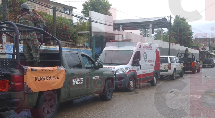 SEDENA brinda apoyo en zonas afectadas de Lázaro Cárdenas