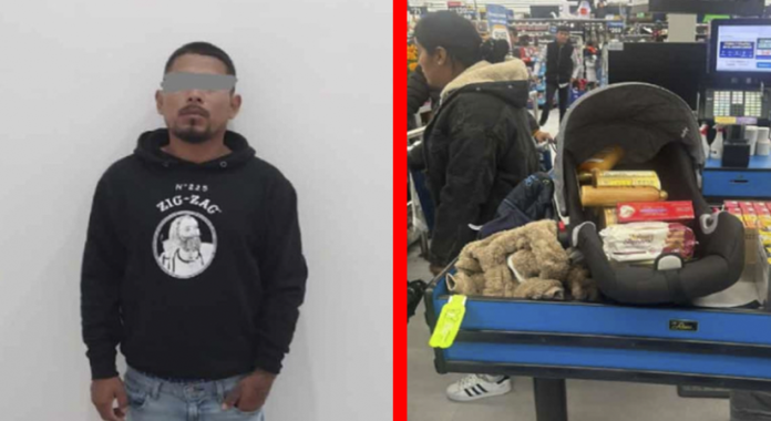 Hombre finge tener un bebé para robar una tienda en Hidalgo