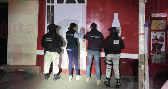 Revienta FGE picadero de droga en Morelia