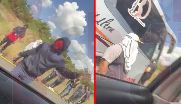 Se disfrazan de normalistas para hacer boteo ilegal