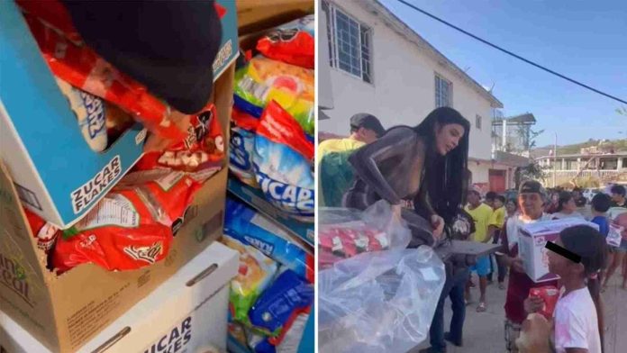 Karely Ruiz viaja a Acapulco para ayudar a damnificados