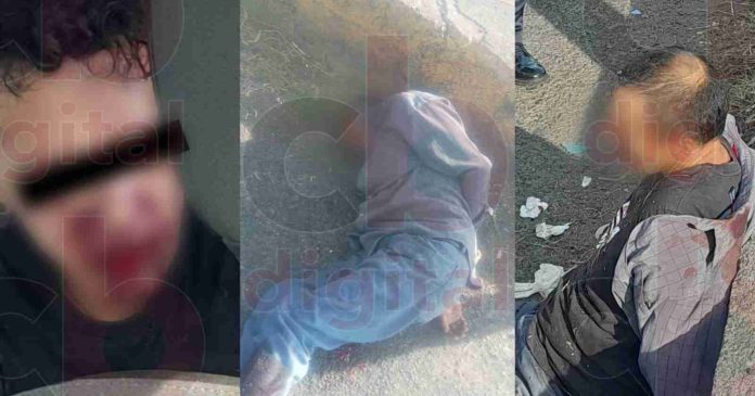 Le ponen una golpiza a tres asaltantes de combi en Morelia