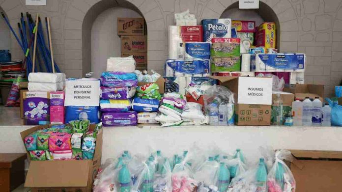 Con envío de apoyos a Guerrero el espíritu solidario de Morelia, brilla con más fuerza