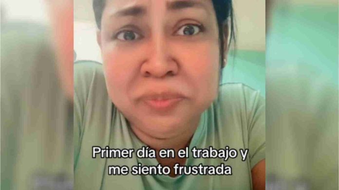 #Video: 'Mi primera chamba' llora porque tiene una hora de comida en el trabajo