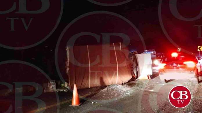 Brutal choque de camionetas en la salida a Quiroga