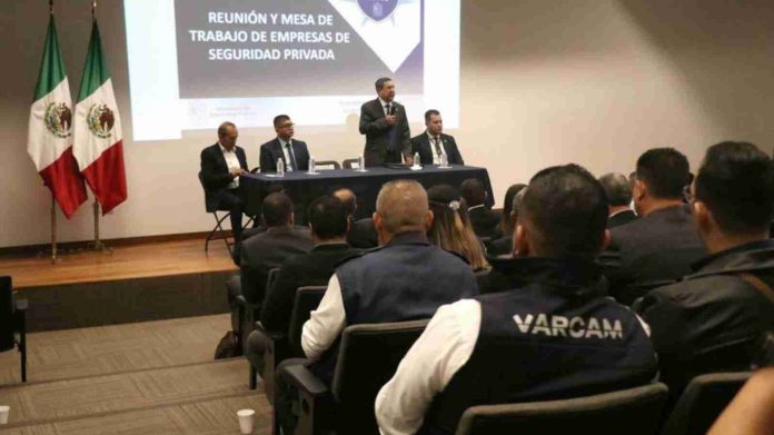 Realiza SSP, 3a reunión y mesa de trabajo de Empresas de Seguridad Privada