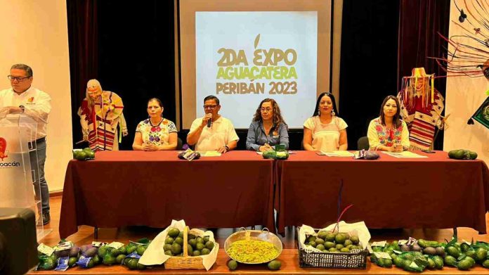 Sectur invita a disfrutar en Peribán de la Expo Aguacatera 2023