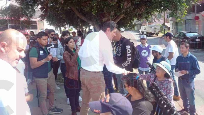 Ayuntamiento hizo la entrega de mil 100 tinacos al poniente de Morelia