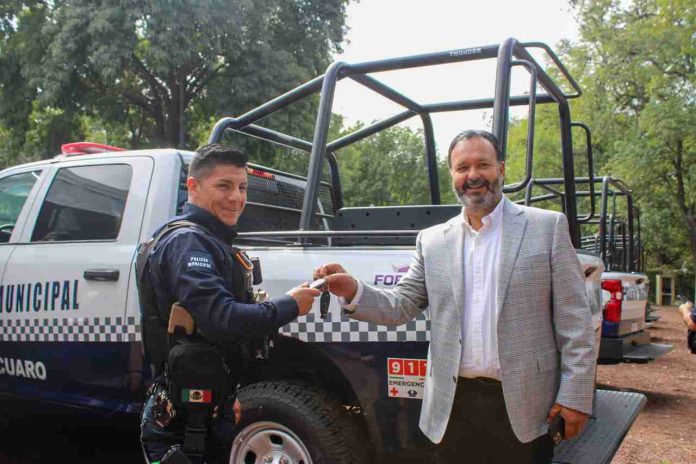 De nueva cuenta se benefició al Municipio de Pátzcuaro con el programa FORTAPAZ
