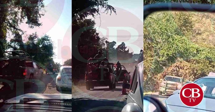 #Video: Enfrentamiento en Uruapan moviliza a militares