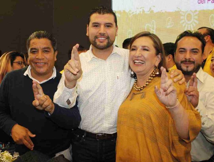 Acompaña Octavio Ocampo registro de Xóchitl Gálvez, como precandidata del PRD