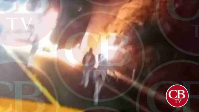 Se incendia tráiler en la Pátzcuaro-Cuitzeo