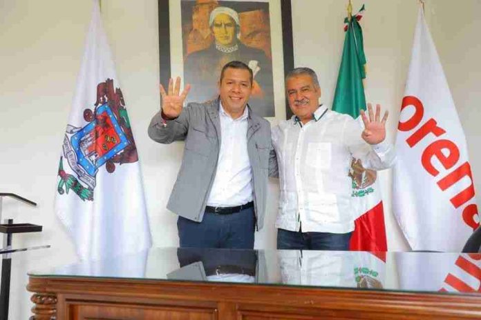 Para Barragán, Morón representa los valores de la Cuarta Transformación, no mentir, no robar y no traicionar