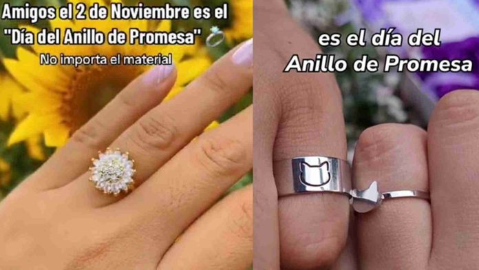 ¿El 2 de noviembre se celebra el Día del anillo de promesa? Surge trend en TikTok