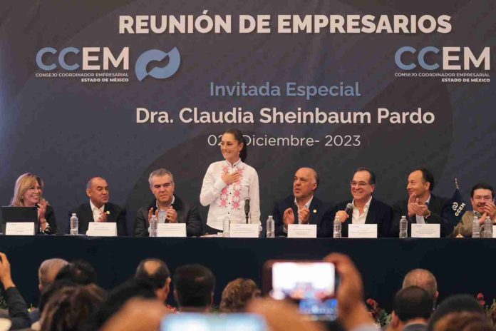 ’’Tenemos que garantizar que la inversión genere bienestar’’, asegura Claudia Sheinbaum ante empresarios y empresarias del Estado de México