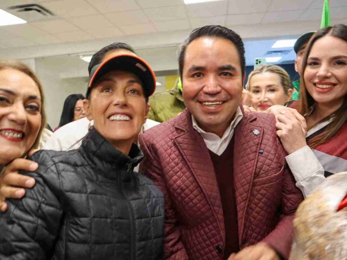 Claudia Sheinbaum llega a Sonora en un ambiente de fiesta y alegría