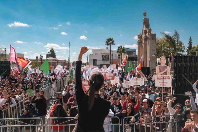El sueño del pueblo de México es seguir con la Cuarta Transformación’’, Claudia Sheinbaum garantiza que la 4T llegará a Aguascalientes.
