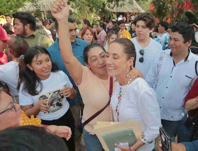 ’’Tienen en sus manos el presente y el futuro del país’’: Claudia Sheinbaum se reúne con jóvenes en Campeche