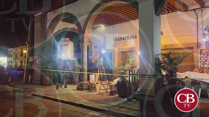 Conato de incendio en el centro de Tacámbaro