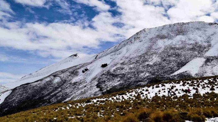 Cierran el Nevado de Toluca por frente frío