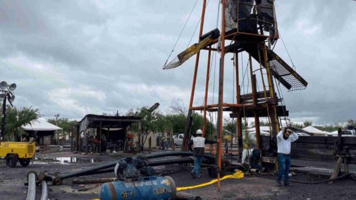 Este lunes inicia rescate de los 10 mineros atrapados en mina El Pinabete