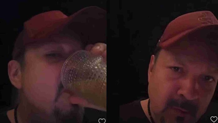 Pepe Aguilar hace transmisión en estado de ebriedad y arremete contra fan