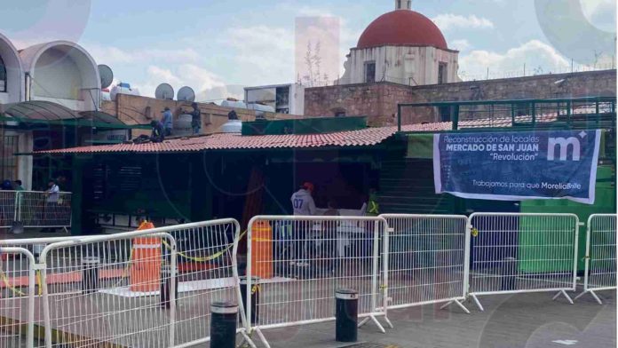 Continúan las reparaciones del Mercado San Juan con gran éxito