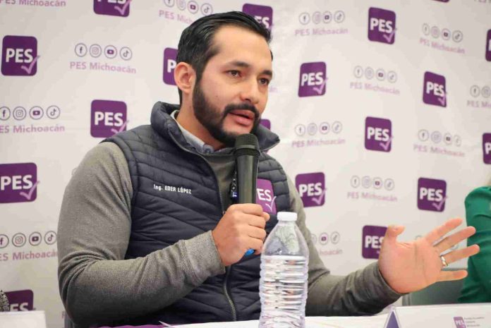 Propone PES Michoacán candidaturas comunes en las regiones más inseguras del estado