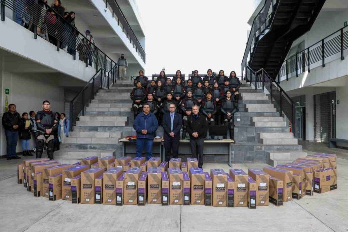 Respaldo inédito a Multi-DES: equipan a estudiantes de Seguridad Pública y Ciencias Forenses