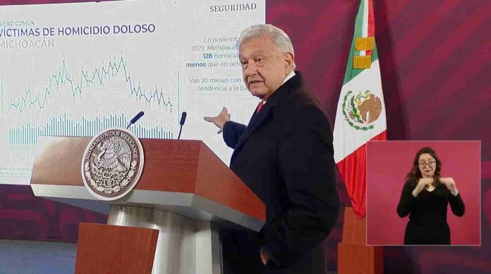 Michoacán con 20 meses a la baja en homicidios dolosos: Gobierno Federal