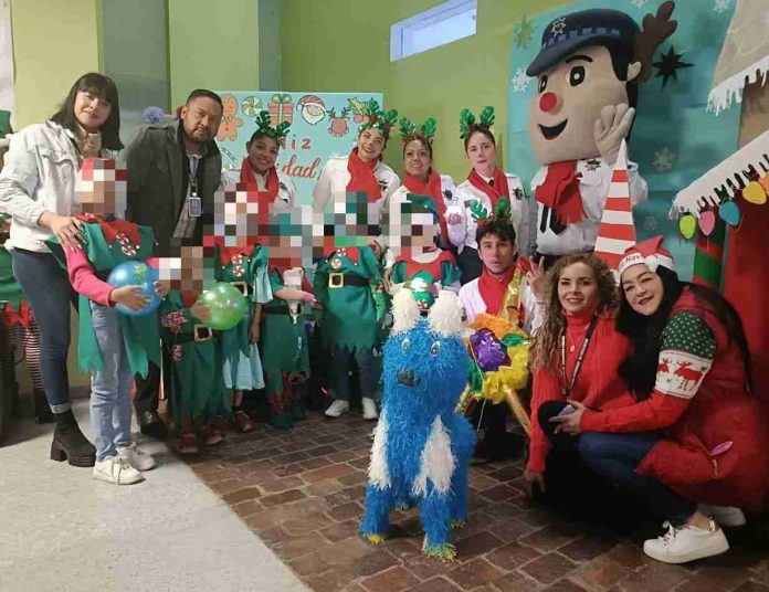 SSP lleva juguetes y alegría a pacientes del IMSS, en Charo