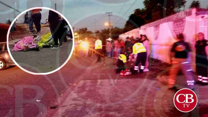 Motociclista mata a 2 peregrinos en Verduzco