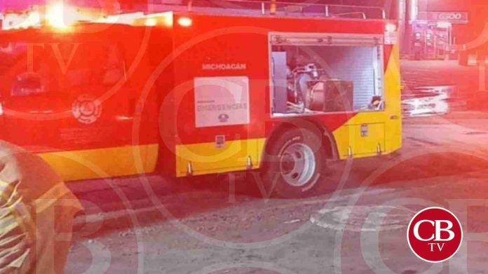 Balean vivienda y le prenden fuego en Apatzingán