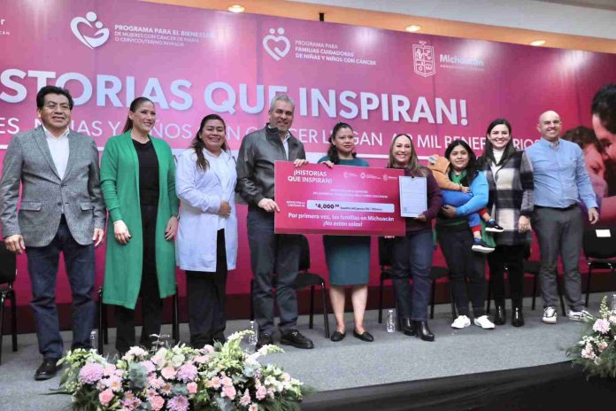 Programas de apoyo a pacientes con cáncer llegan a 2 mil beneficiarios: Bedolla