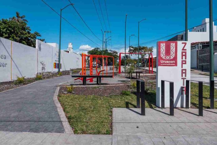 En dos años, 467 mdp en obra pública en Uruapan